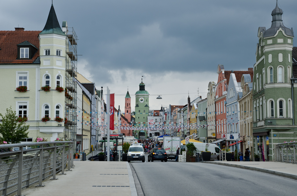 130629100953DSC_8704.jpg - 29-6 Vilsbiburg Bayern zicht op de markt