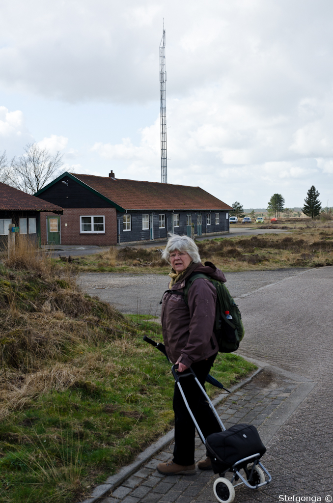 140324120422DSC_1840.jpg - Radio Kootwijk  Gonda kijkt tegen de wind in