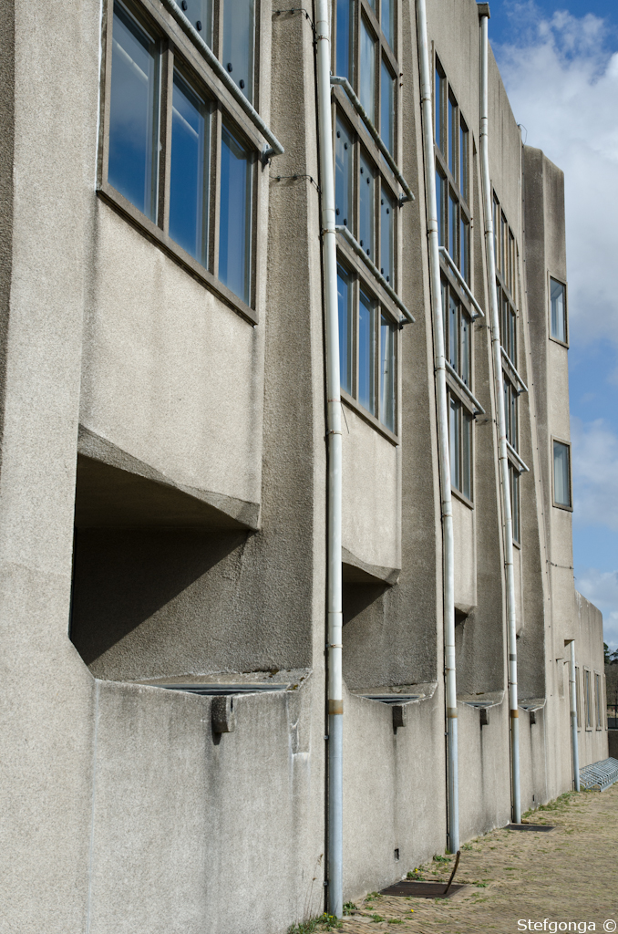 140324122150DSC_1874.jpg - Radio Kootwijk Detail van de betonarchitectuur